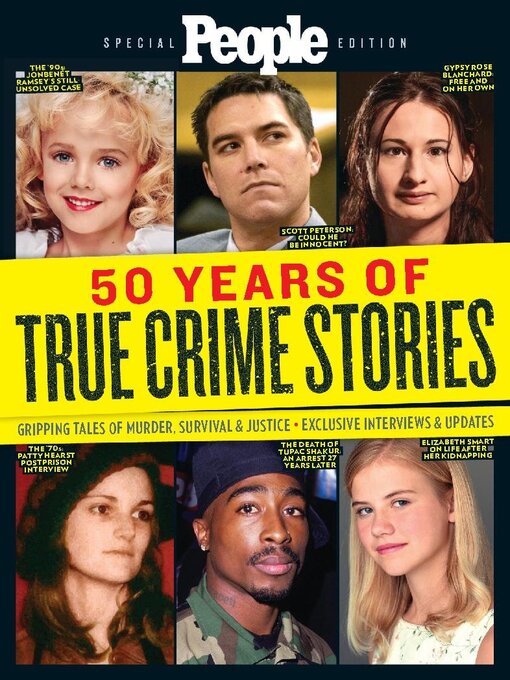 Title details for PEOPLE 50 Years of True Crime Stories by Dotdash Meredith - Available